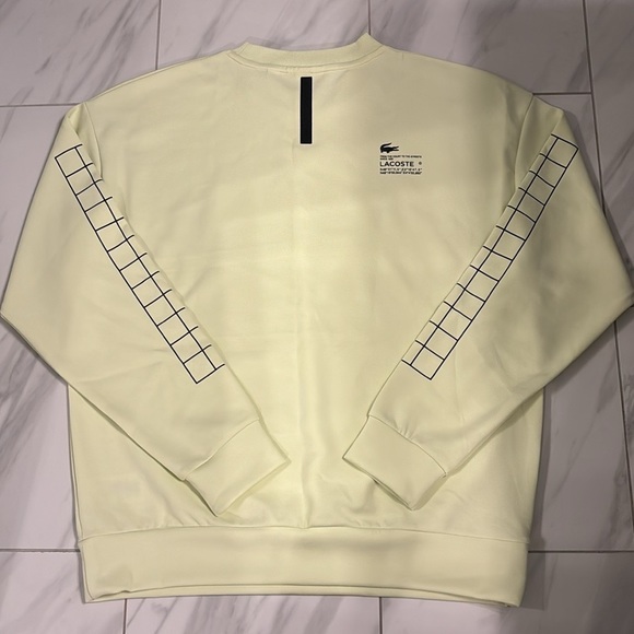 Men’s Lacoste Loose Fit Pullover Sweatshirt - Picture 4 of 4